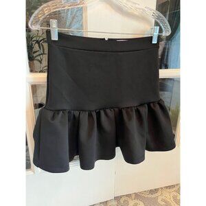 re:named Black Scuba Trumpet Skirt Size M